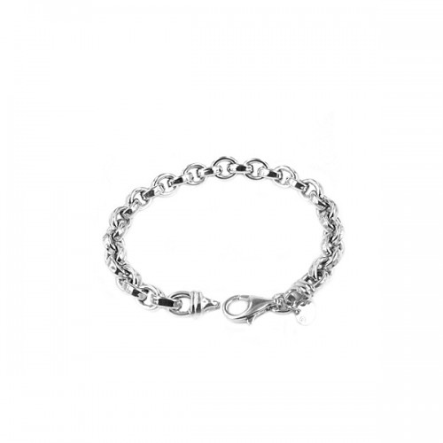 Monzario Argento zilver anker collier breedte 7,6mm lengte 45cm - 000047195